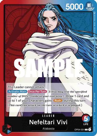 Image of Nefeltari Vivi (001) (OP04-001) - Kingdoms of Intrigue